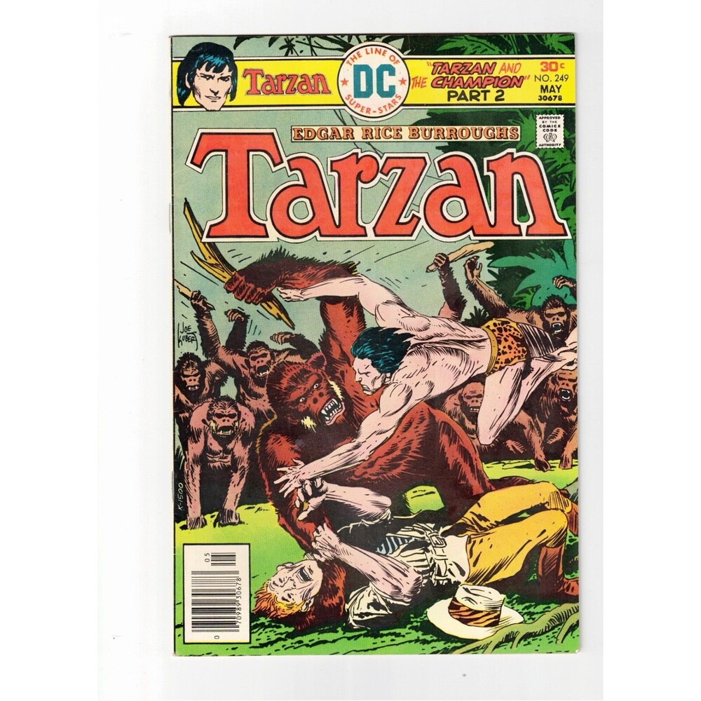 Tarzan 249 DC Comic Book
